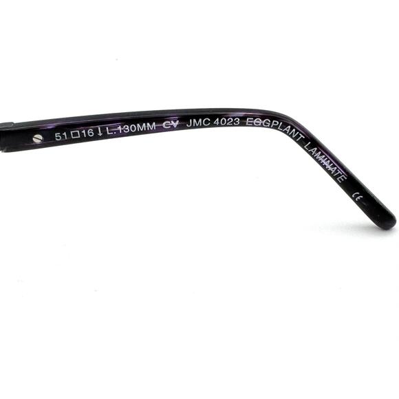 JESSICA MCCLINTOCK JMC4023 EGGPLANT EYEGLASSES SUNGLASSES FRAMES 55-19-145 - Picture 4 of 4